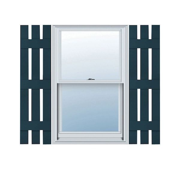 Ekena Millwork Builders Edge, TailorMade Three Board Spaced (3 Batten), Board-n-Batten Shutters, BES3120060166, PR BES3120060166 - main